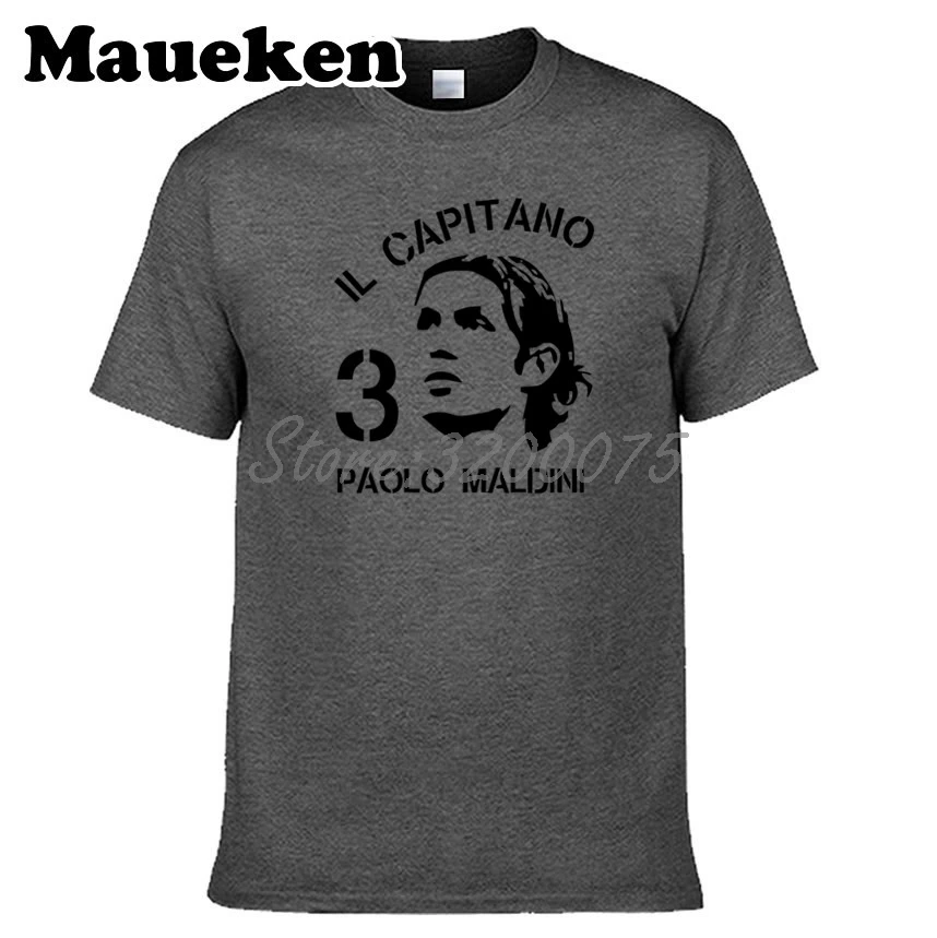 Мужская футболка Paolo Maldini #3 Italy Born to be legendary captain футболки мужская модная S XXXL