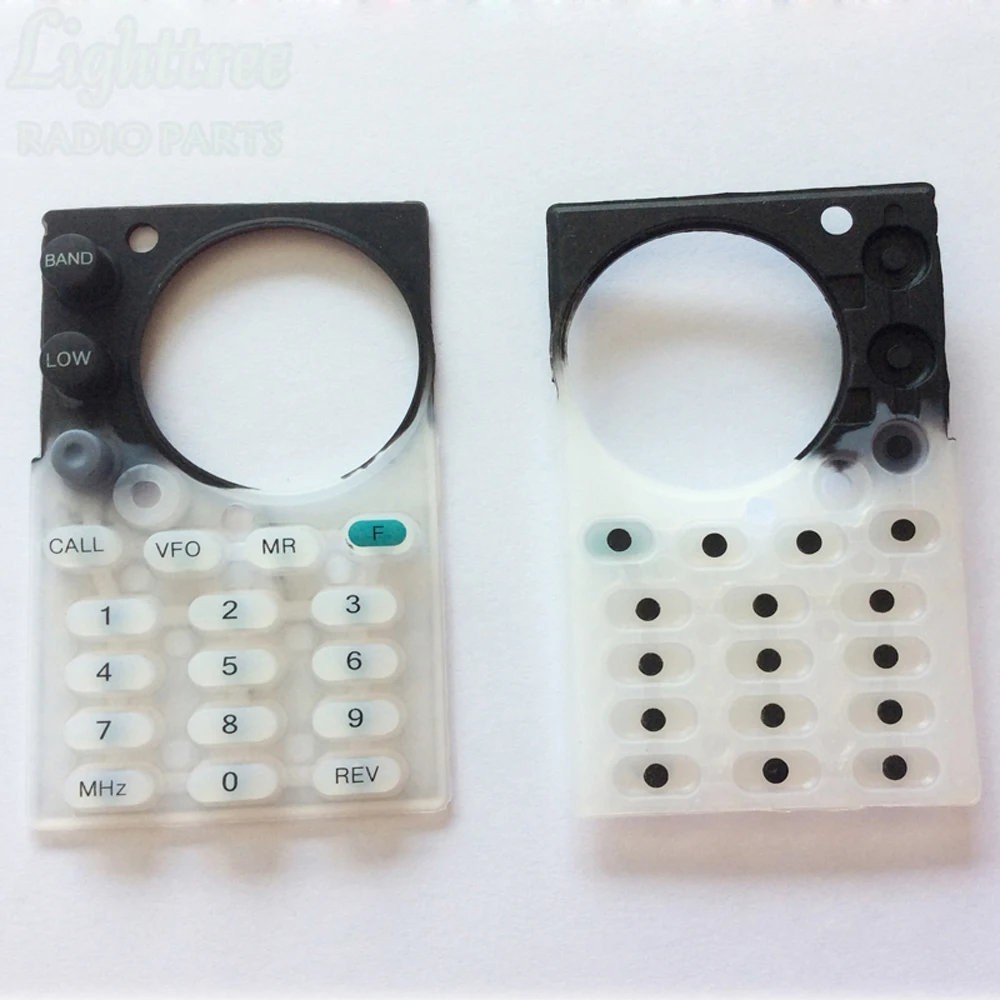 

2X DTMF Keypad Rubber Button For Kenwood TH-G71A Radio Total New