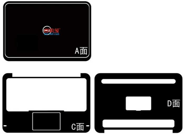 Специальный Ноутбук из углеродного волокна виниловые наклейки для кожи крышка для DELL XPS 12 XPSU12 12,5-дюймовый сенсорный экран 2012- релиз