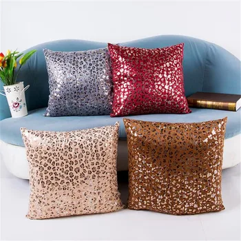 

Ouneed Leopard Bronzing Sofa Bed Home Decor Pillow Case Cushion Cover jan3 Extraordinary