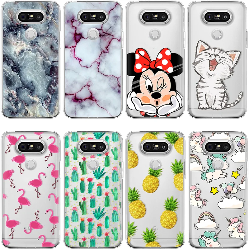 

Unicorn Cartoon Fundas For LG G4 G5 G6 K4 K8 K10 2017 K11 Plus Nexus 5X V20 V30 X Power 2 Q7 Flamingo Coque For LG G8 ThinQ Case