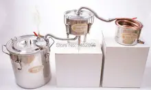 Новые 3 Горшки DIY 3 Гал 12L Алкоголь Самогон Медь По-Прежнему Вода Вино Distiller Котла Спиртных Напитков Бочонок Домашнего Пивоварения Комплект
