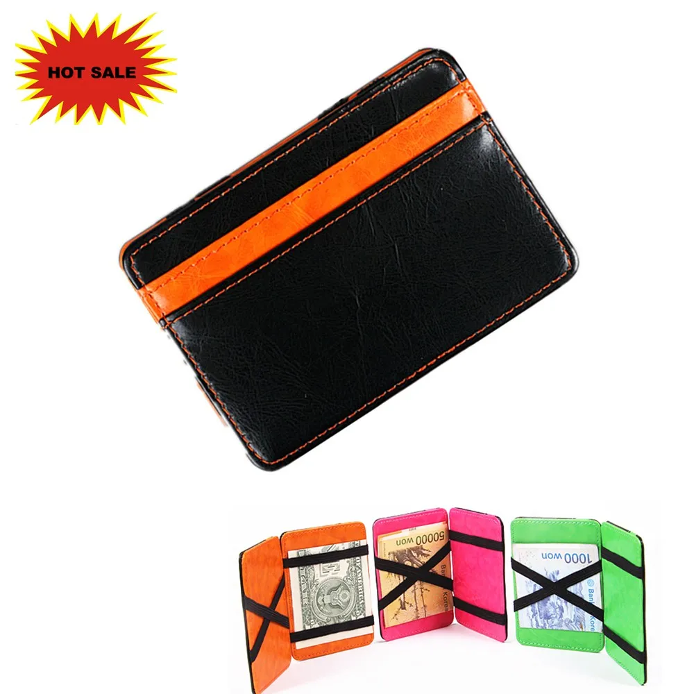  Updated 2nd Generation Quality Assured Magic Wallets Women, Fashion PU Leather  Men's Wallets (WP153-1) 