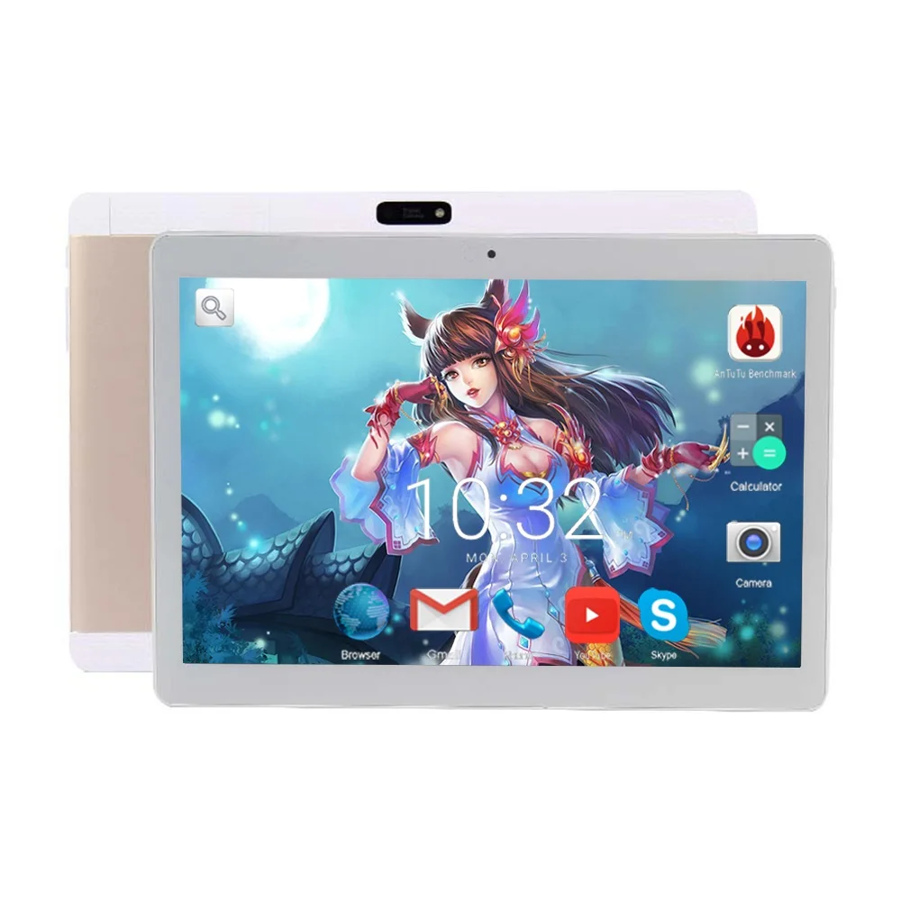 

2019 1280X800 Android 7.0 10 inch Tablet PC Octa Core MTK8752 GPS WIFI Bluetooth 3G Phone Call Tablets 10.1 +Gift