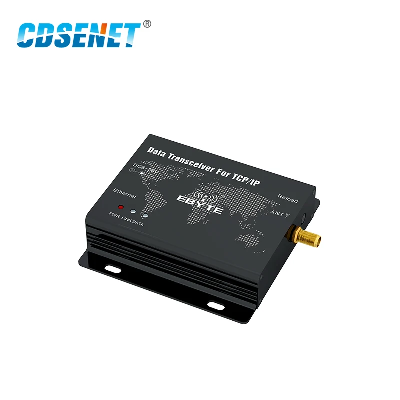 E90 DTU(900SL30 ETH) LoRa 868 мгц 915 30 дбм SX1268 Ethernet беспроводной модем прозрачный модуль