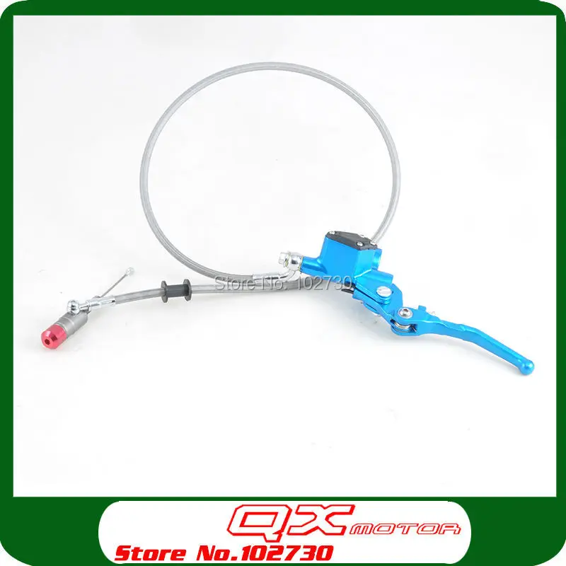 

Motorcycle Hydraulic Clutch Lever Master Cylinder 900mm 1200mm Fit 110-250cc Dirt Pit Bike MX Motorcross Atv Quad Free shipping