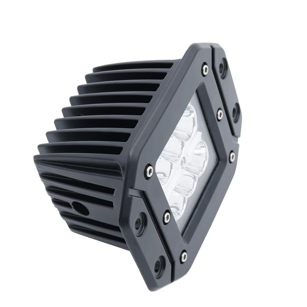 2pcs 18W Led Pods Flush Mount Led Work Light Led Driving Light Spot Off-road Offroad Truck CAR Auto SUV 4WD 4X4 Fog Lamp Light (8)