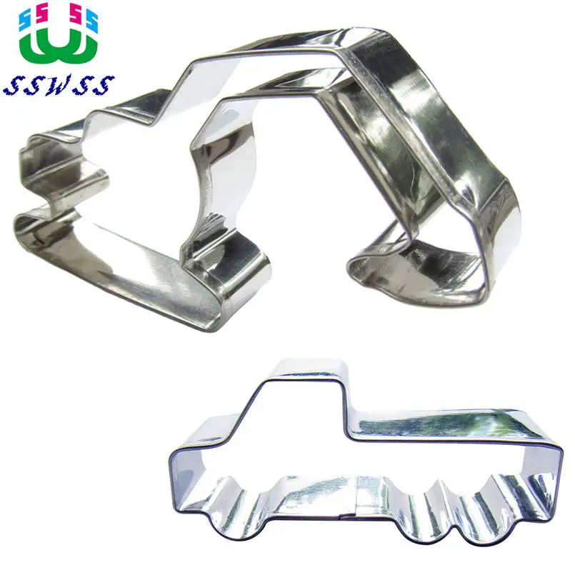 

Engineering Vehicle Shape Cake Decorating Tools,Construction Machinery Series Cookie Biscuit Baking Molds,Direct Selling
