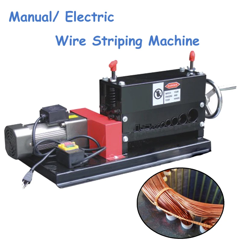 Manual Wire Stripper Electric Dualuse Wire Striping Machine Popular