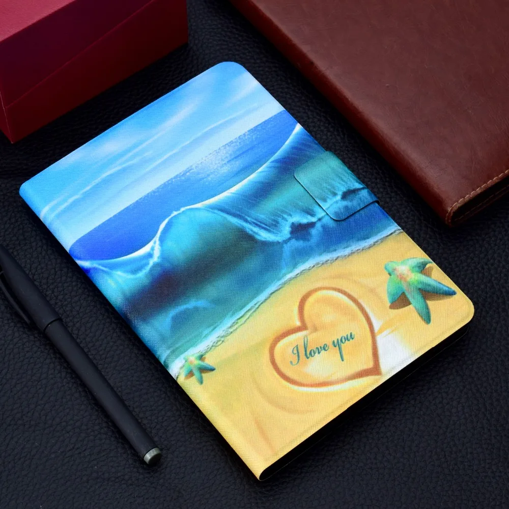 Smart cover case for new 2017 2018 ipad 9.7 inch Air 1 Air 2 Auto sleep leather tablet case funda for ipad pro 9.7 inch +stylus (4)