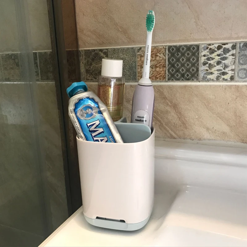 

Creative Toothbrush Holder Multifunctional Toothpaste Bath set Bathroom Electric Toothbrush Holder For Bathroom