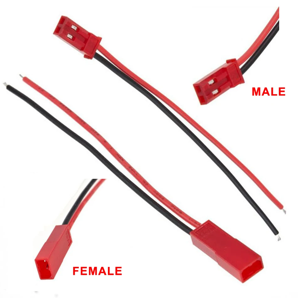 2 pin JST to 2 pin JST Fan Extender cable 90 cm.