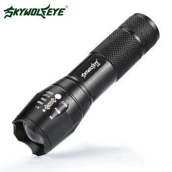 

3500 Lumens Flashlight CREE LED XM-L Q5 Zoomable Flashlight Torch Tactical LED MINI G700 X800 Zoom Super Bright Military Grade