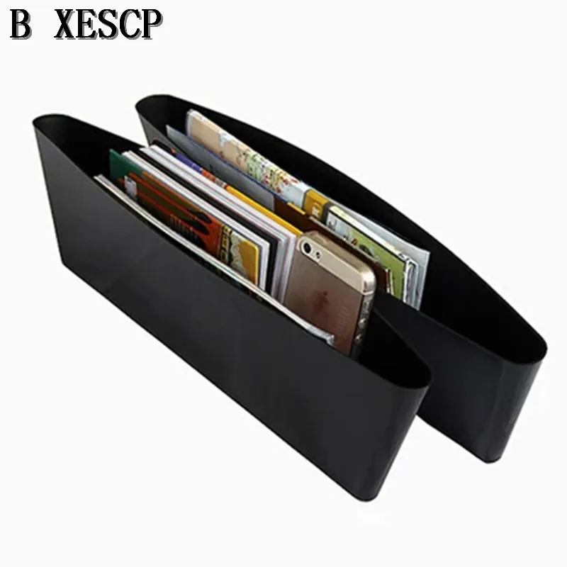 

BXESCP 2pcs compressible seat storage box car trash debris caught between the cracks glove box for a variety of models