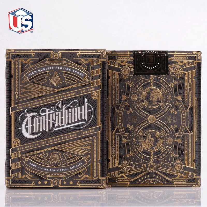 Игра в карты Contraband Deck игра покер 11 USPCC Лимитированная серия запечатанные