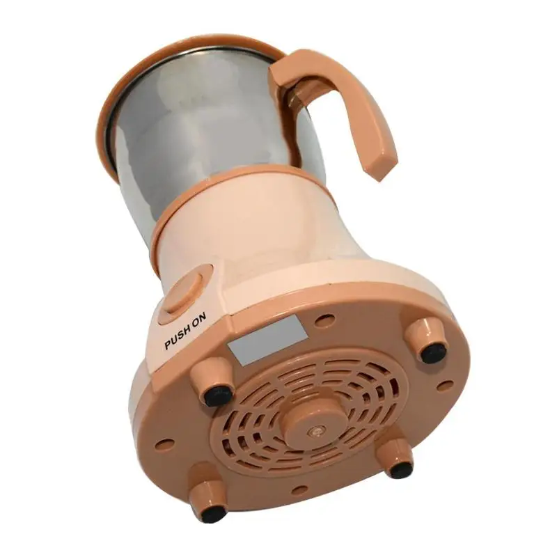 Коммерческая мини ручная керамическая кофемолка из нержавеющей стали регулируемая электрическая шлифовальная машина мельница петли легкая чистка стандарт ЕС