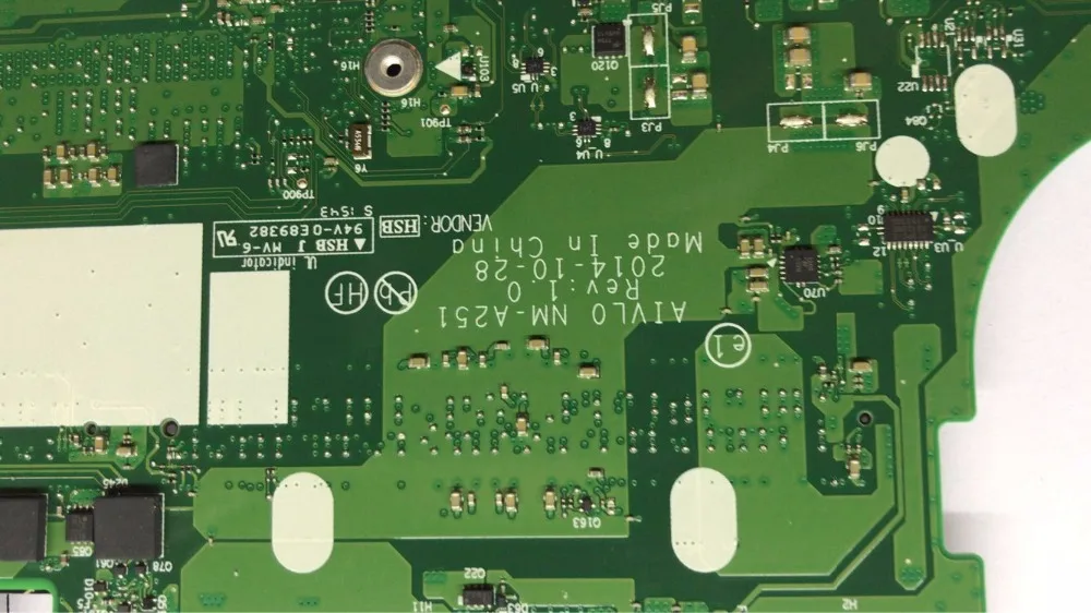 Abdo lenovo ThinkPad T450 aiwl0 NM-A251 материнская плата для ноутбука процессор i5 5200U DDR3 интегрированная видеокарта ТЕСТ ОК