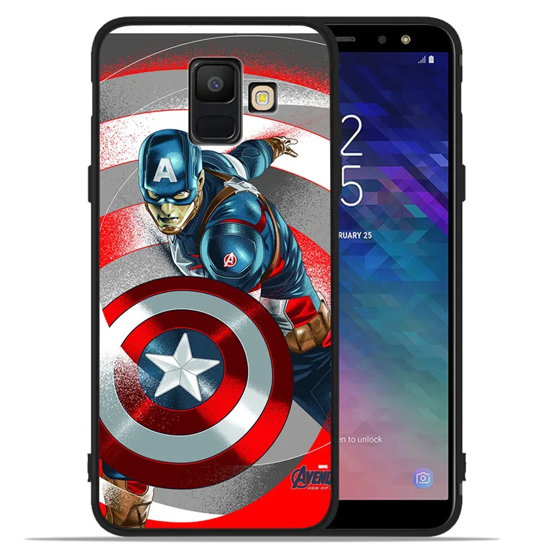 Роскошные Marvel "," Джокер "яд капитан для samsung Galaxy A9 A8 A7 A6 A5 A3 J3 J4 J5 J6 J8 плюс чехол для телефона чехол Coque Etui