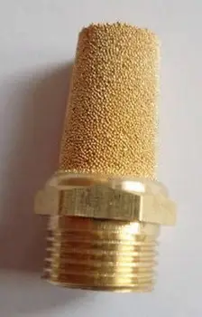 

100Pcs Sintered Brass Pneumatic Noise Silencer Muffler M5