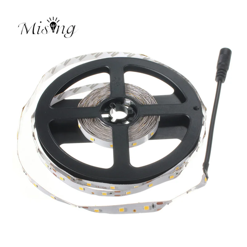 

Mising 5M SMD 3528 300Leds Flexible LED Strip Light 60 LEDs/m DC12V Warm White/White/Red/Blue Non-Waterproof Lighting Kit
