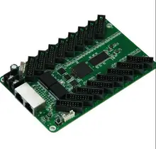 C & luz 5A-75E síncrona led RGB controlador de tela de exibição de publicidade em vídeo 256*256 pixels 16 * hub75