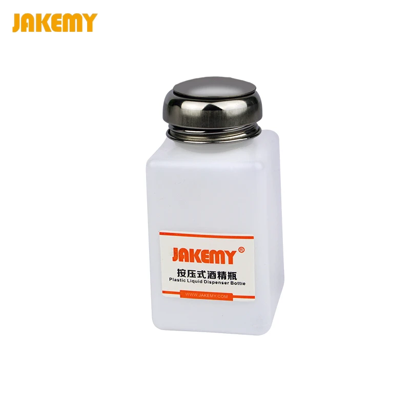 

180ml Liquid Alcohol Press Empty Clear Bottle Portable Plastic Liquid Dispenser Bottle Liquid Pumping Bottle Cleaning Tool