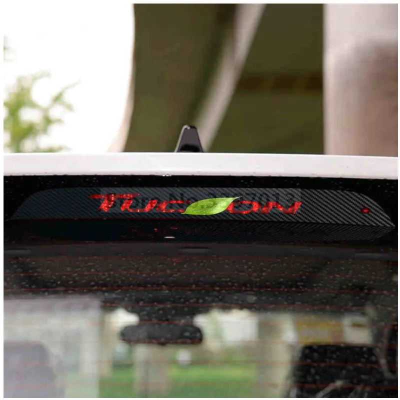 High quality carbon fiber anti skid high speed brake lights stickers