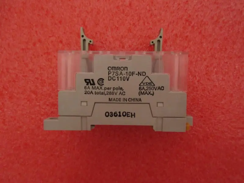 

5pcs/lot  P7SA-10F-ND  DC110 Safety relay socket is new and original, in stock.