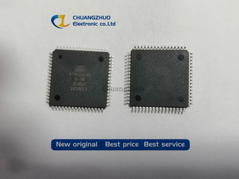 100% New original ATMEGA64A-AU ATMEGA64A ATMEGA64AAU QFP-64 | Электроника