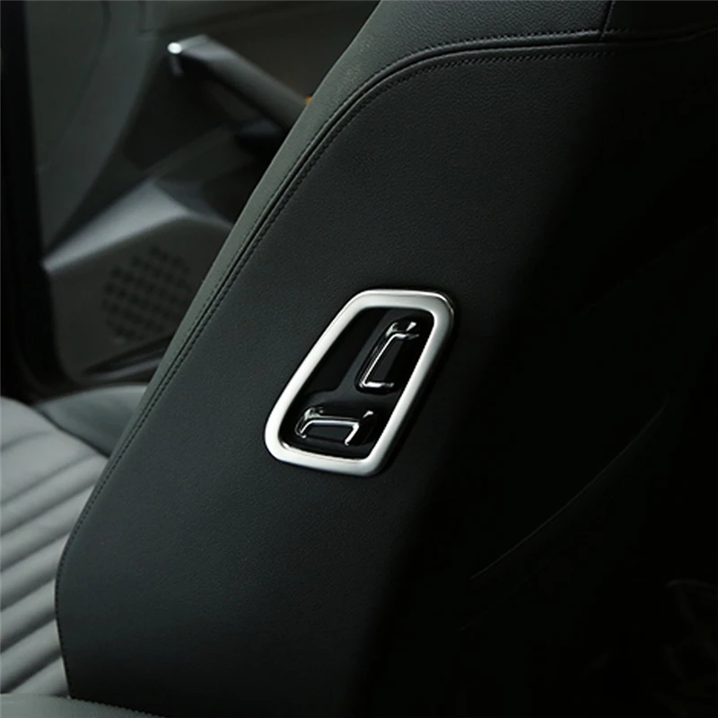 Для Volkswagen Passat B8 стайлинга автомобилей пилот регулировки сиденья кнопка-переключатель панели крышка рамка Стикеры аксессуары для интерьера