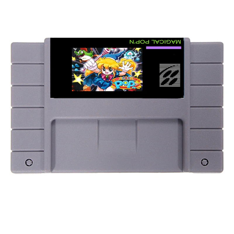 

New arrival 16bit super game card Magical Pop'N