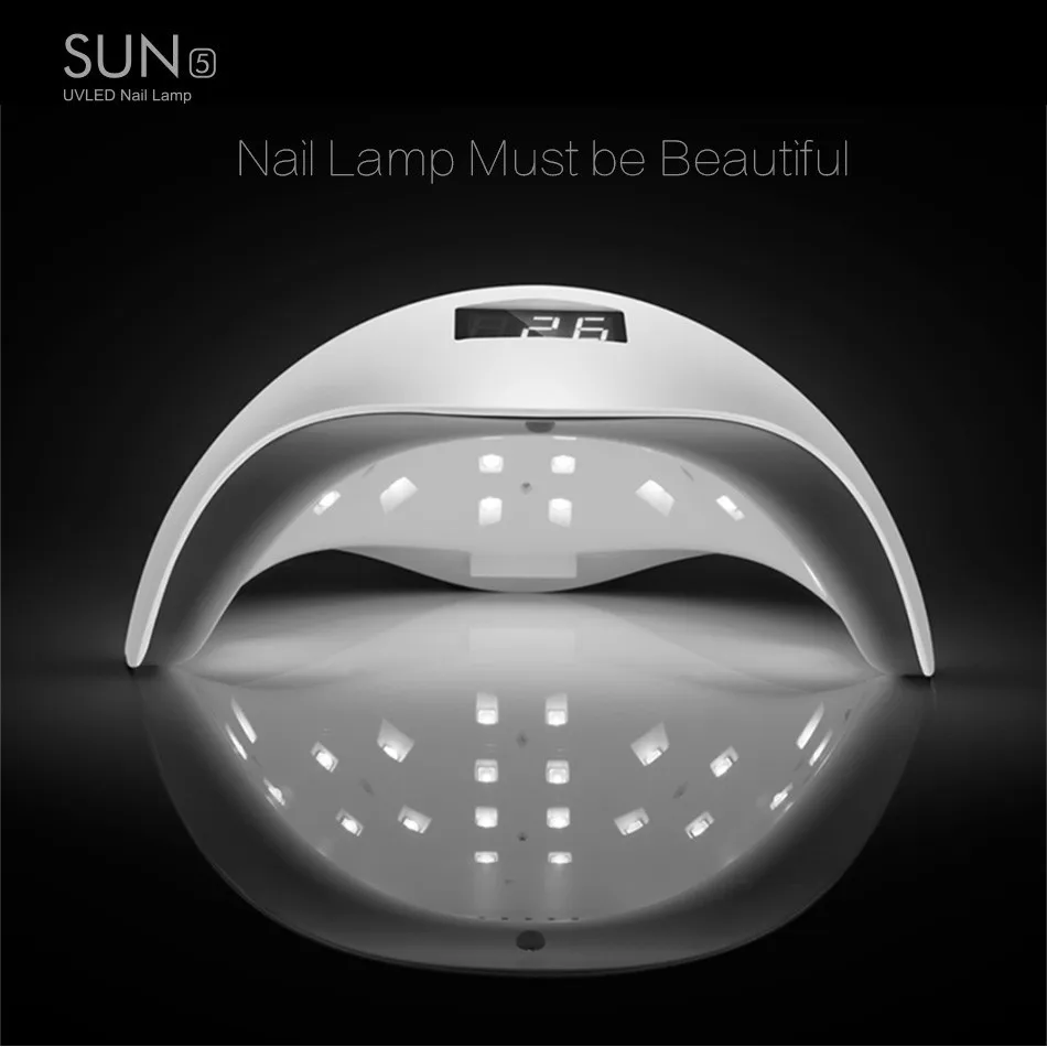 Professional Fast Drying UV Lamp 36W SUN5 LED Nail Lamp Gel white Light