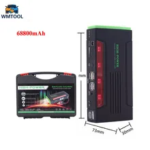 

2018 Super 68800mAh Car Jump Starter Auto Engine EPS Emergency Start Battery Source Laptop Portable Charger Mobile Power Bank