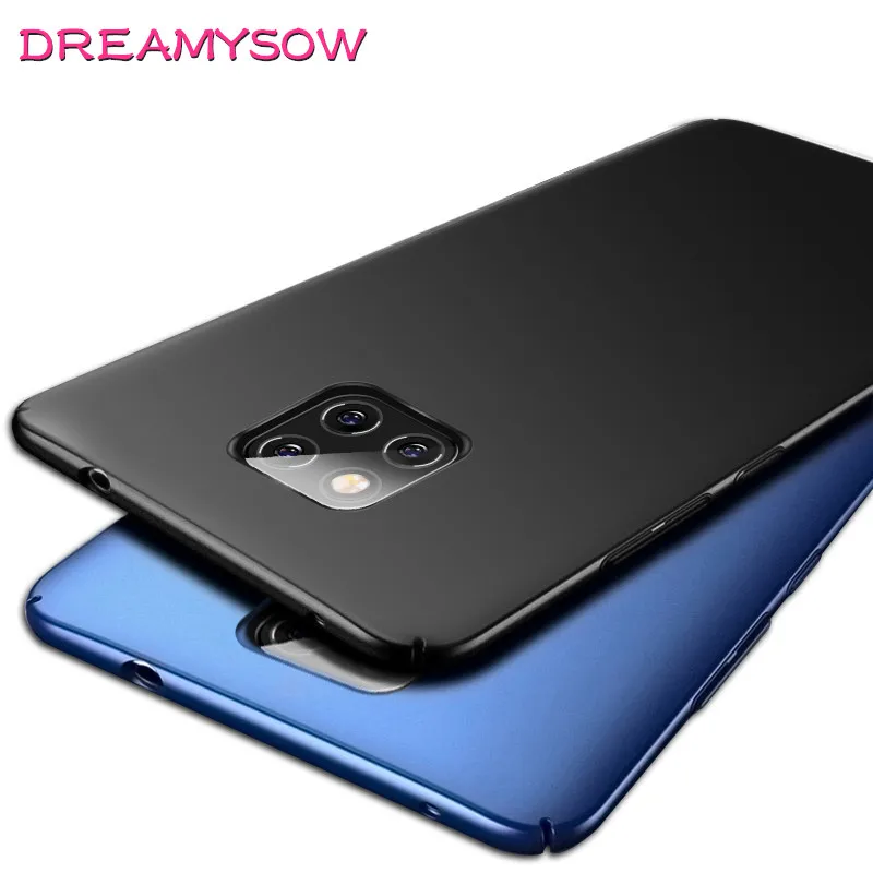 

Slim Hard PC Case For Huawei Honor 8C 8X Max 7C 7A Pro Case Matte Armor Back Cover For Mate 20 lite Pro Cover Shockproof Funda