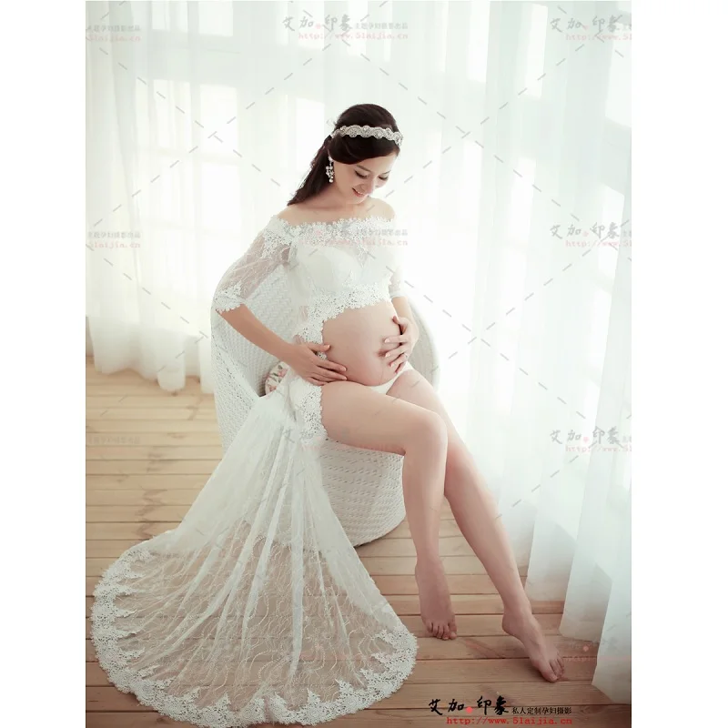 White Dress for Pregnant Women