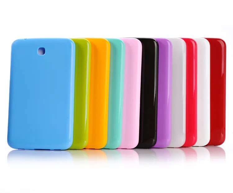 

For Samsung Galaxy Tab 3 P3200 P3210 T210 T211 7" tablet Soft Silicone Rubber TPU Back Cover Protective Case Cover