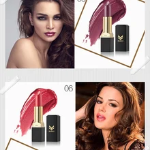 Обнаженная губная помада матовая длинные матовая помада шт губная помада палка для макияжа Professional водостойкий бренд губы макияж 12 цветов