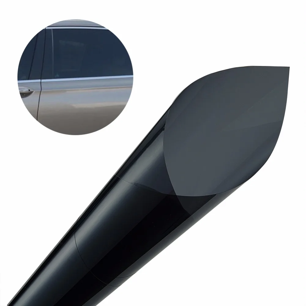 

VLT 5% Car Window Tint Film Solar Films Window Foils Solar Protection Car Home Glass Explosion-proof Window Tinting Vinyl Film