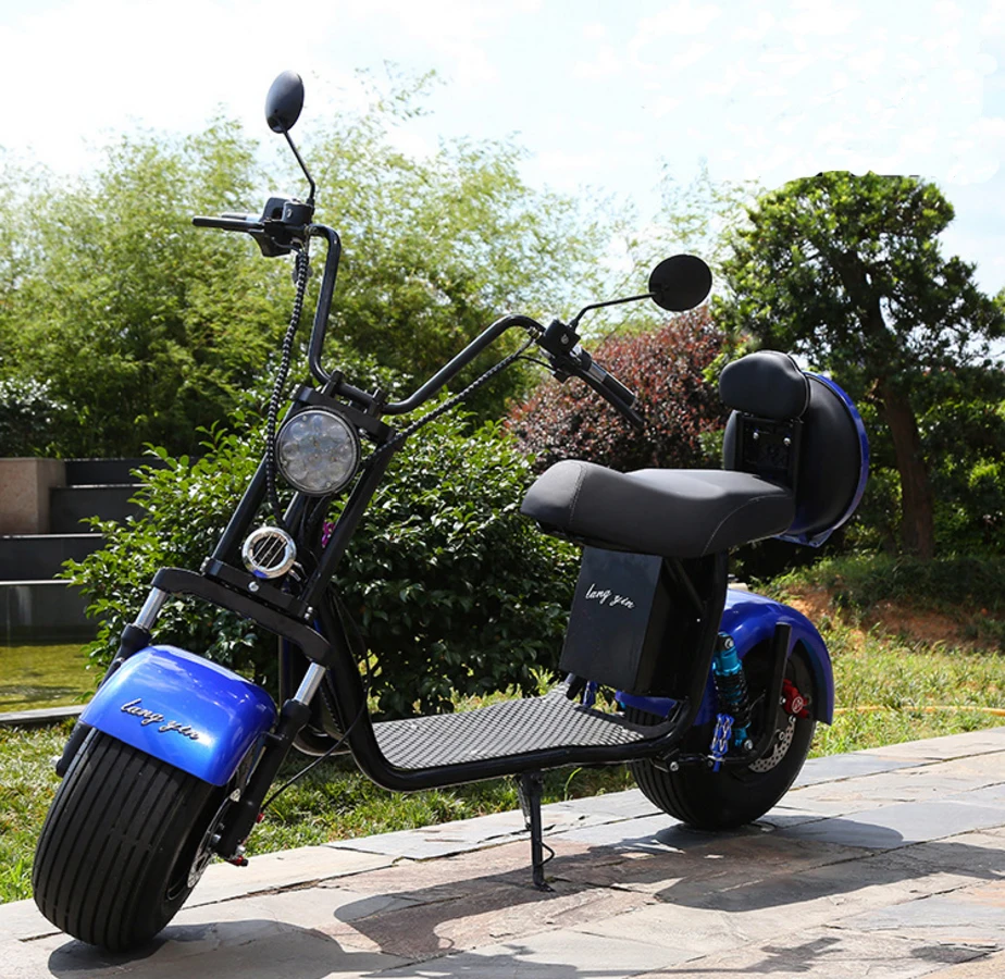 Электрический литиевый аккумулятор Citycoco скутер 1500 В Вт 60 в 20AH электрические мотоциклы мото Электрический