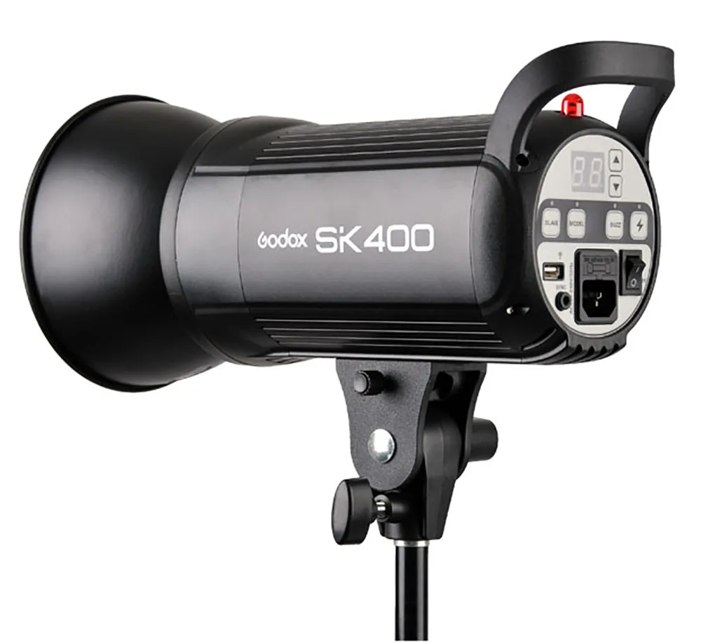 Godox-SK400-Professional-Studio-Strobe-SK-Series-220V-Power-5600K-Max-400WS-GN58-flash-studio-light