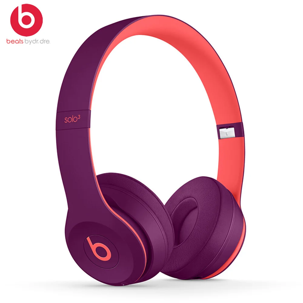 Beats Solo3 беспроводные Bluetooth/3,5 мм проводные наушники на ухо игровая гарнитура музыкальные наушники Hands-free с микрофоном fone de ouvido