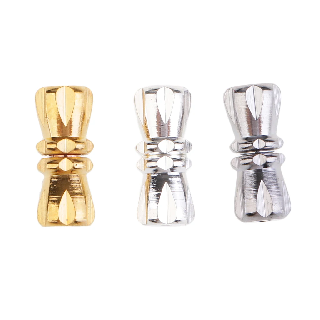 15Pcs Multipurpose Home Used DIY Jewelry Components Bowknot Shape Jewelry Connector Screw Clasps for Necklace Clasps & Closures