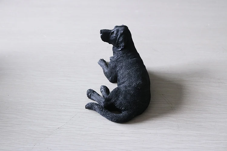 Labrador cão simulado modelo de animais coleção