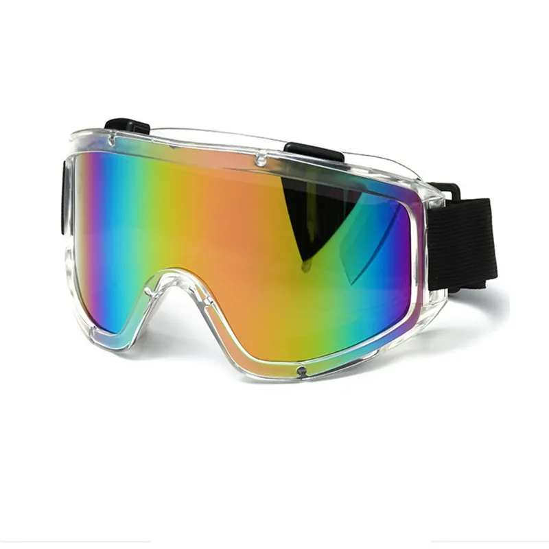 Ski Goggles Men Women Snowboard Goggles Glasses for Skiing UV400 Protection Snow Skiing Glasses Anti-fog Ski Mask rubber band