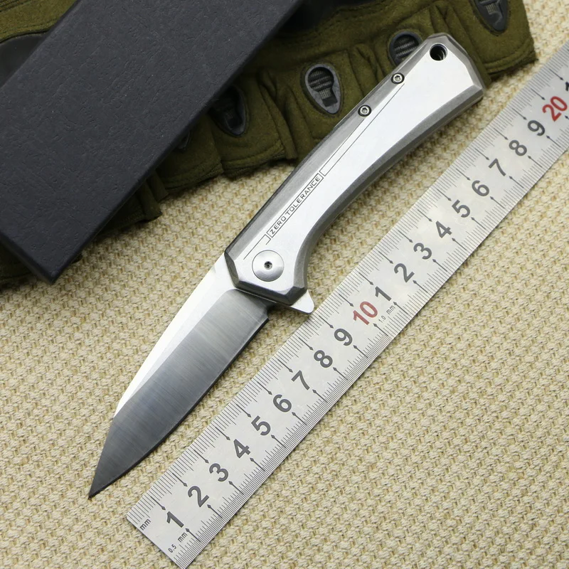 

LOVOCOO 0808 bearing flip D2 blade folding tactical camping hunting outdoor climbing adventure pocket knife EDC tool