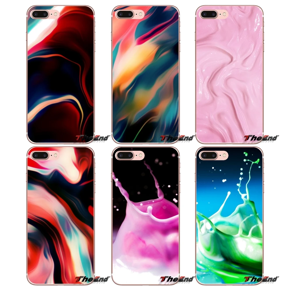 Для Huawei P Smart Y6 P8 P9 P10 Plus Nova P20 Lite Pro Mini 2017 SLA-L02 SLA-L22 2i TPU прозрачный корпус жидкие обои |