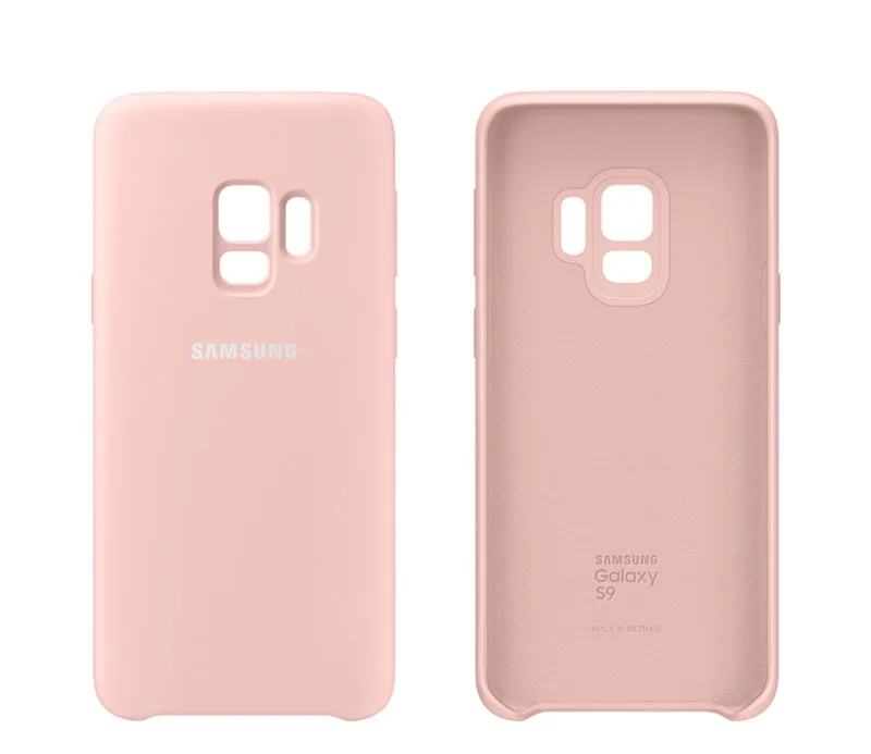 Оригинальный чехол для Samsung GALAXY S9 G9600 + Plus G9650 официальный силиконовый мягкая