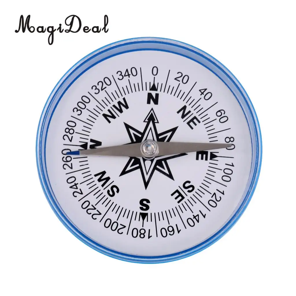 MagiDeal Professional 100mm Large Handheld Compass Safety Tools for Outdoor Teaching Camping Hiking Climbing Navigation Supplies