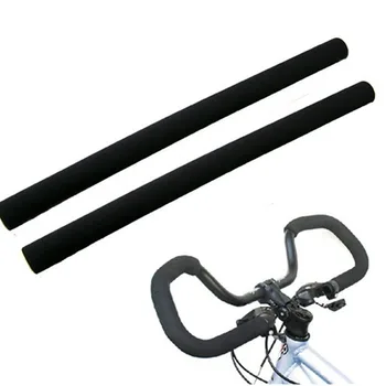 

2Pcs/Pair Bicycle Cycling Skidproof Handle Bar Sponge Cover Soft Foam Matte Handlebar Grips Bicycle Accessories