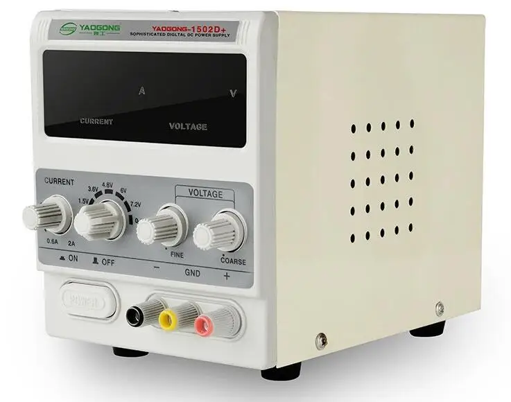 Yaogong 1502DD 15V 2A AC к DC источник питания регулируемый ток светодиодный дисплей для